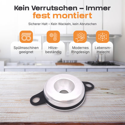 AUF LAGER UND SOFORT LIEFERBAR Silikon Haltegriff  kompatibel mit Omnia, Enders Vamo, Crivit - Griff, Griffe - für Camping Backofen – Zubehör - hitzebeständig & spülmaschinenfest